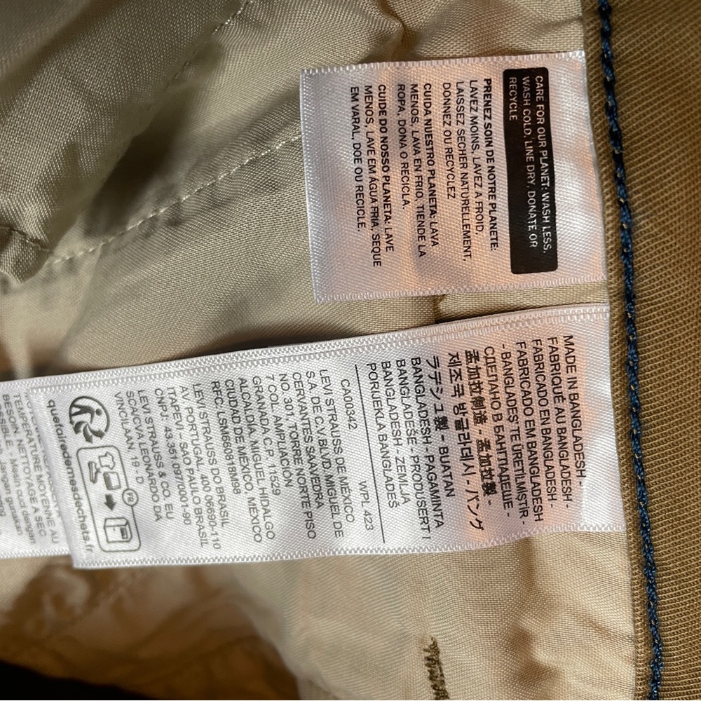 Levi's Men's XX Chino Standard Taper pants - Picture 6 of 8